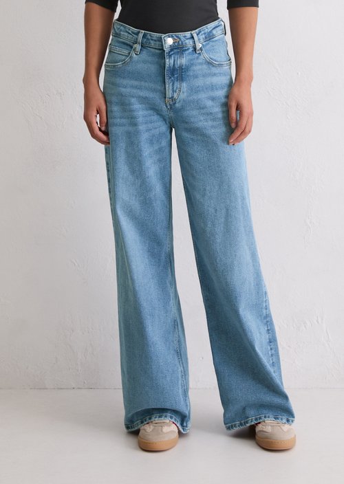 Jeans model Lania wide — Light Blue