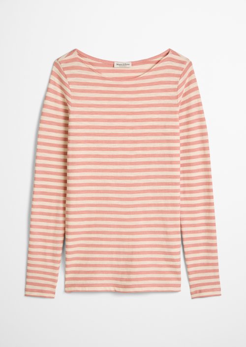 Regular striped longsleeve — Light Pink