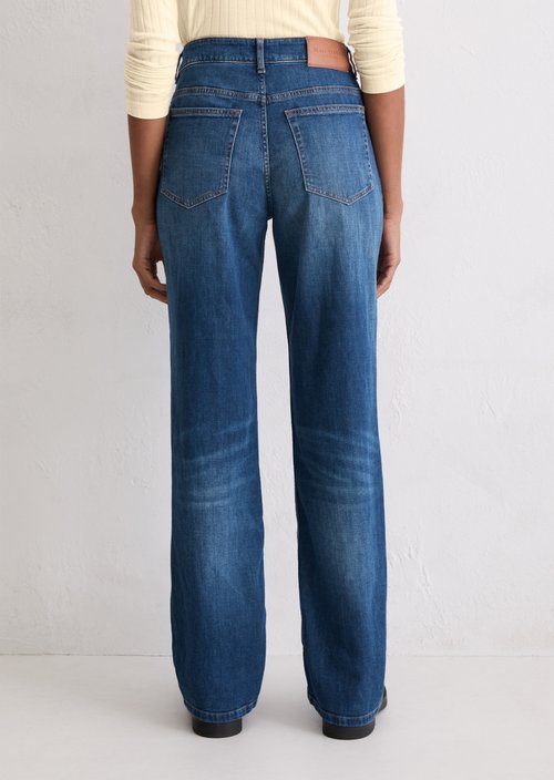 Jeans model Kiruna flared — Dark Blue