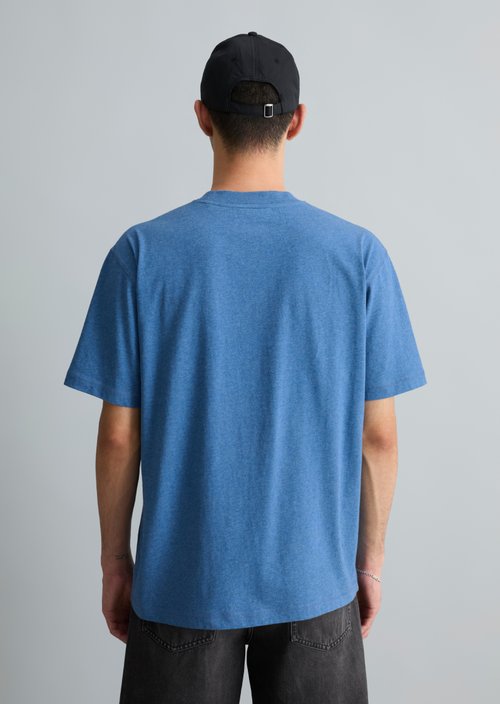 Relaxed T-shirt — Medium Blue
