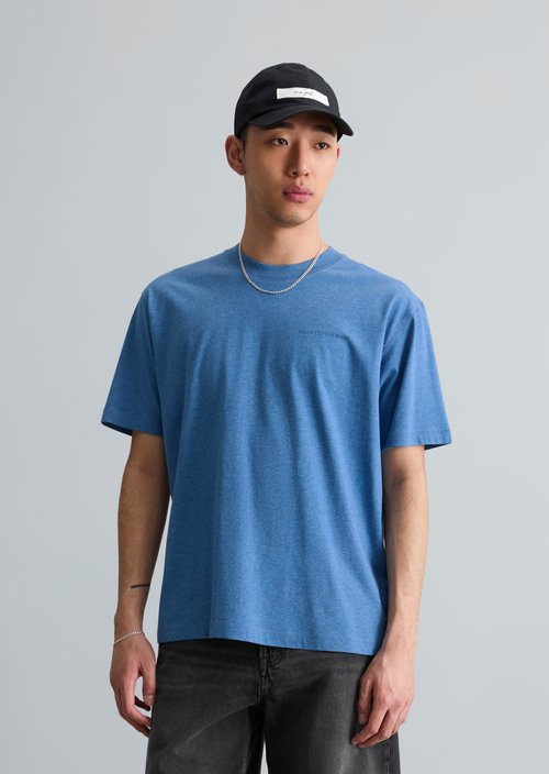 Relaxed T-shirt — Medium Blue