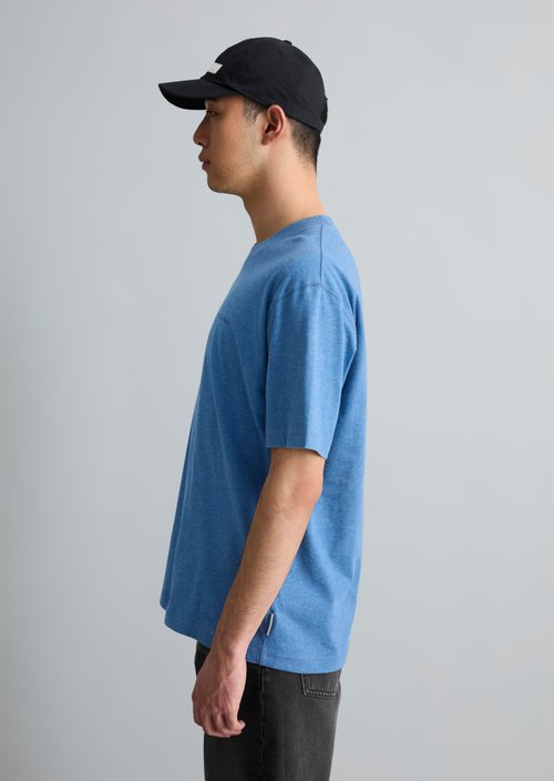 Relaxed T-shirt — Medium Blue
