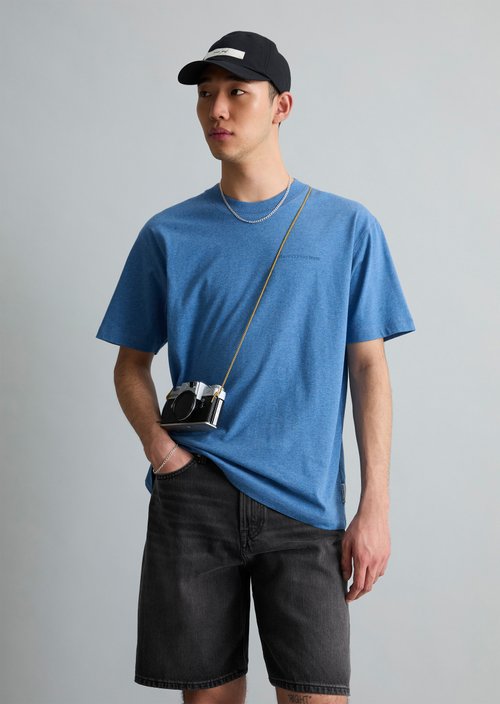Relaxed T-shirt — Medium Blue