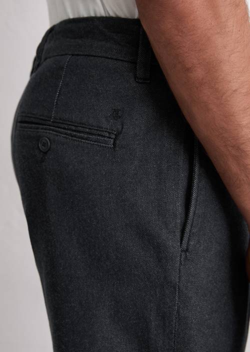 Pantaloni modello Bunkris dritti Dark Blue in vista dettagliata