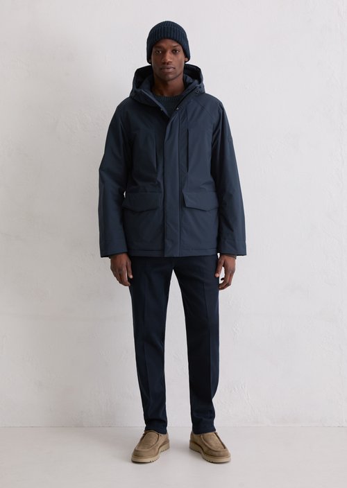 Hooded jacket MOP x Function — Dark Navy