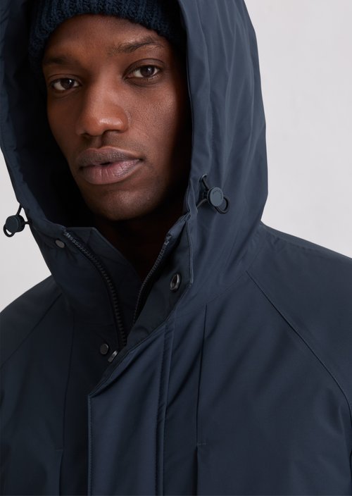 Hooded jacket MOP x Function — Dark Navy