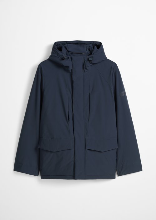 Hooded jacket MOP x Function — Dark Navy