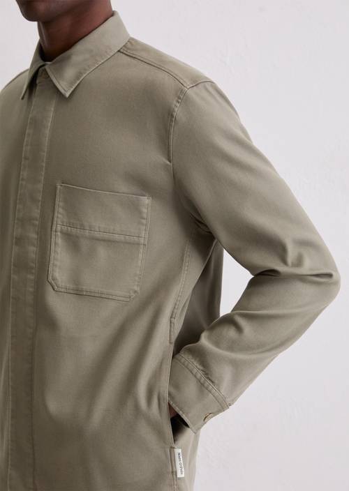 Overshirt Pavestone in detail view