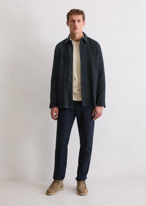 Overshirt — Dark Navy