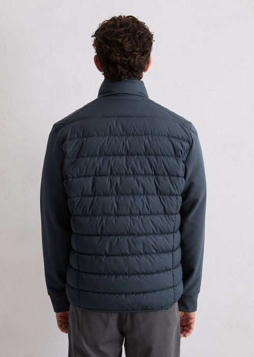 Quilted jacket regular — Dark Navy (alternate view)