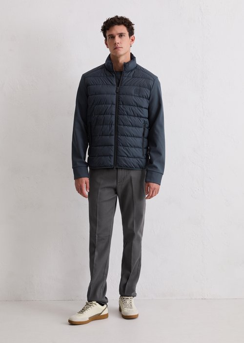 Quilted jacket regular — Dark Navy