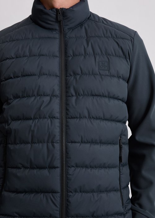 Quilted jacket regular — Dark Navy