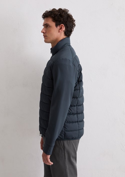 Quilted jacket regular — Dark Navy