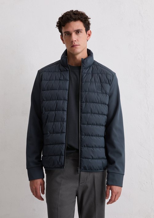 Quilted jacket regular — Dark Navy