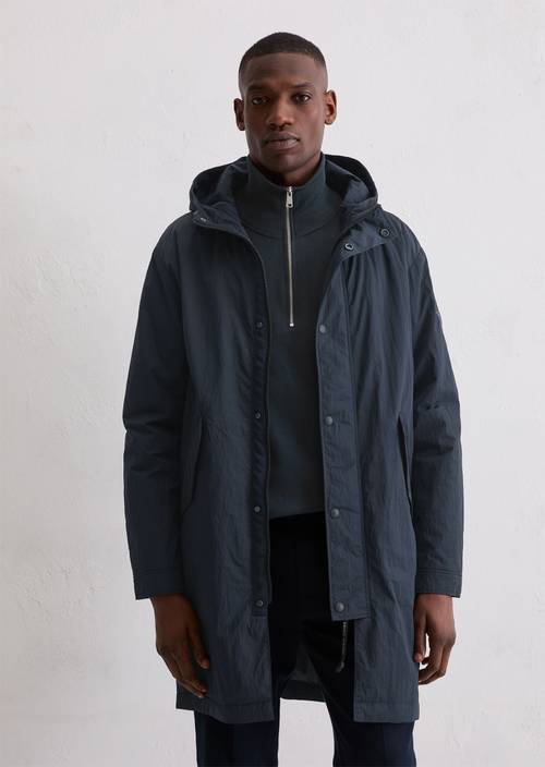 Parka regular Dark Navy in front view