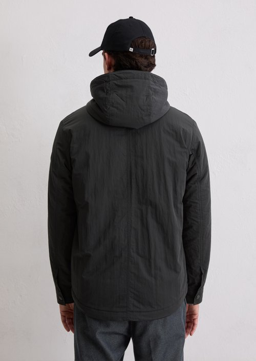 Lightly padded regular jacket — Black