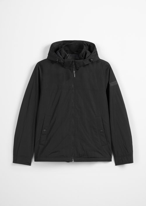 Lightly padded regular jacket — Black