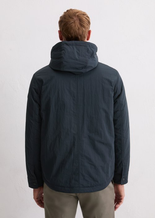 Lightly padded regular jacket — Dark Navy