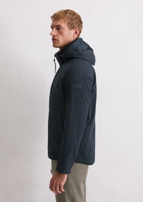 Lightly padded regular jacket — Dark Navy