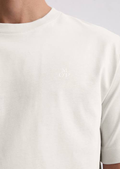 Basic regular T-shirt Concrete Clay in detail view