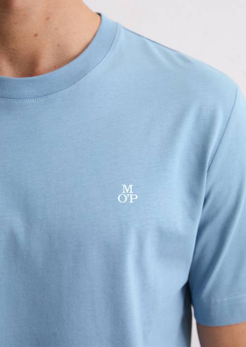 Basic regular T-shirt Stormy Sea in detail view