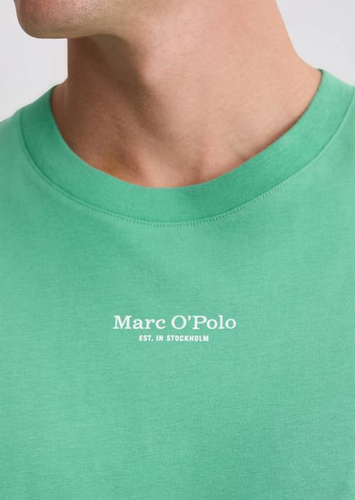 T-Shirt regular Botanical Green in Detailansicht