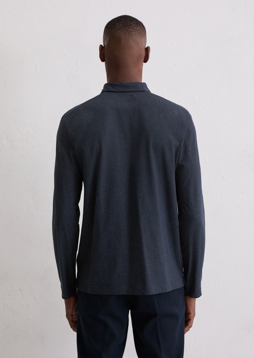 DfC polo shirt jersey regular — Dark Navy