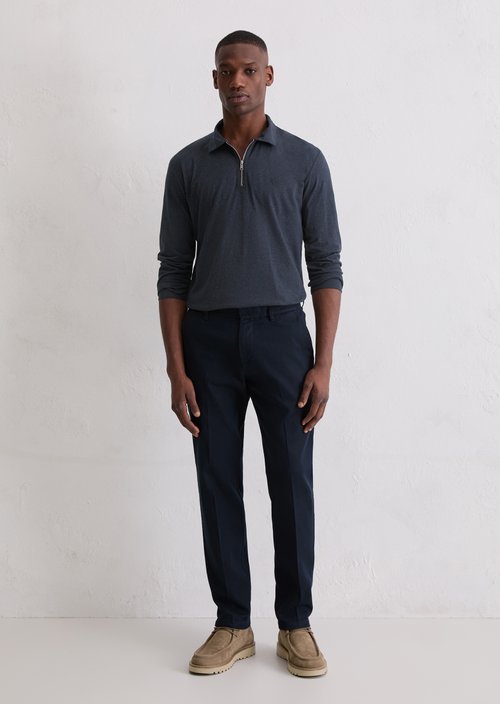 DfC polo shirt jersey regular — Dark Navy
