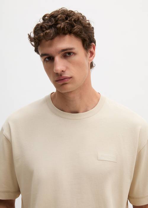 T-Shirt relaxed Grey Silk in Frontalansicht