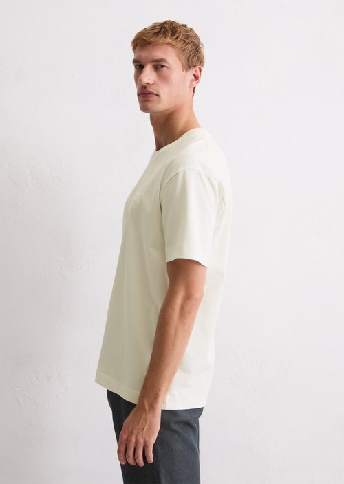 DfC T-Shirt relaxed — Silky White