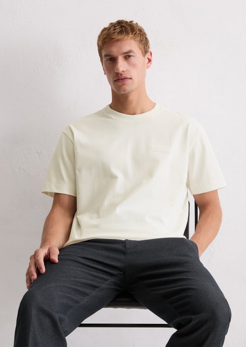 DfC T-Shirt relaxed — Silky White