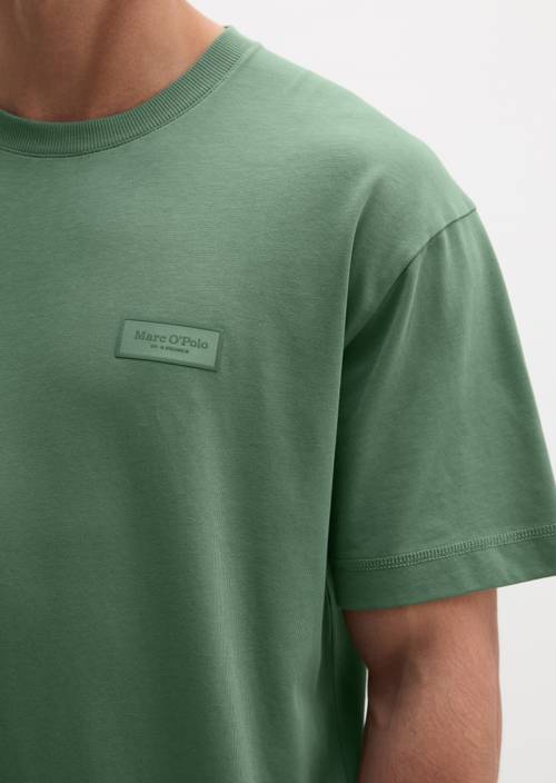 Relaxed-fit T-shirt Green Bamboo in detail view