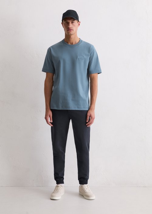 DfC T-Shirt relaxed — Stormy Blue