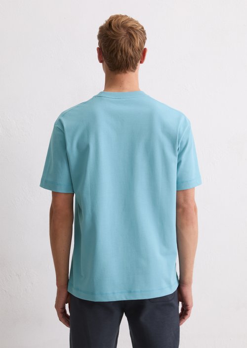 DfC T-Shirt relaxed — Blue Dawn