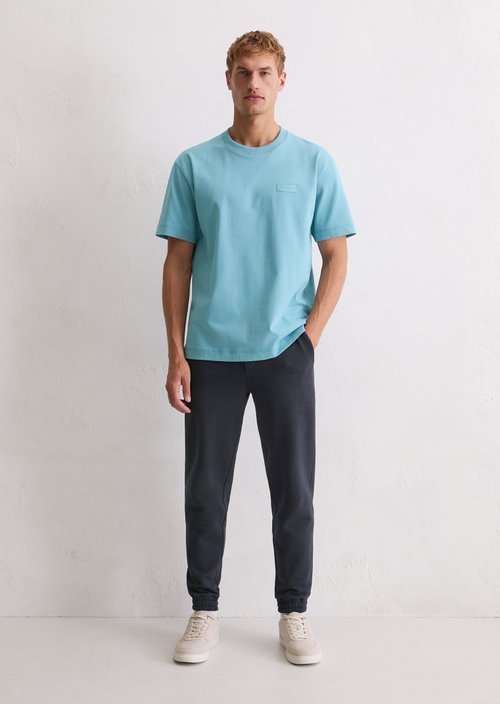 DfC T-Shirt relaxed — Blue Dawn
