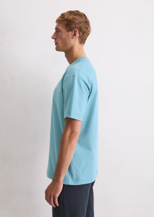 DfC T-Shirt relaxed — Blue Dawn