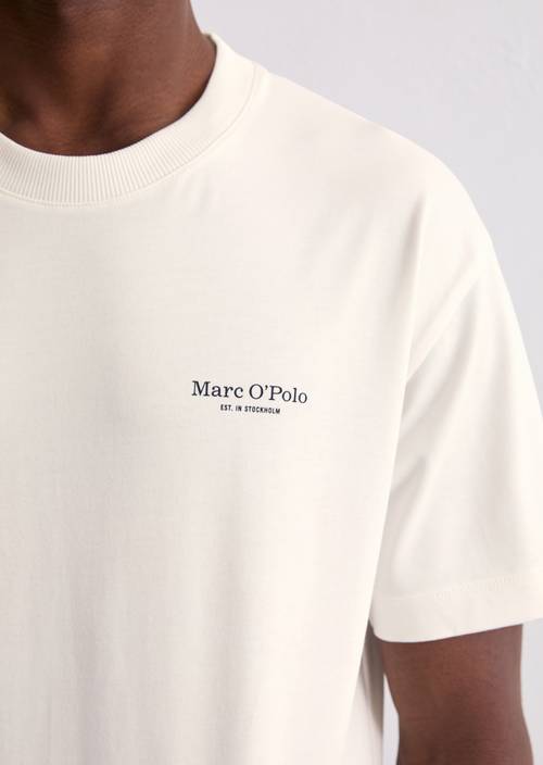 DfC T-shirt relaxed Silky White in detailaanzicht