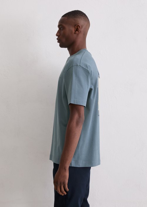 DfC T-Shirt relaxed — Stormy Blue