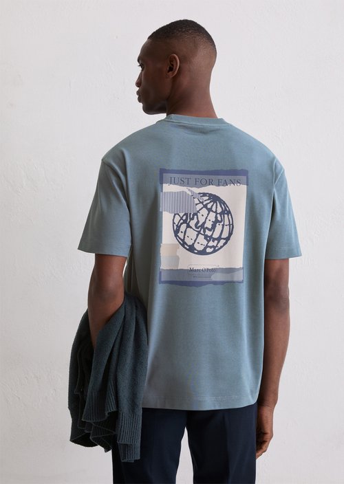 DfC T-Shirt relaxed — Stormy Blue