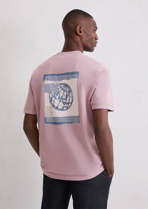 DfC T-shirt relaxed Violet Mauve in vooraanzicht