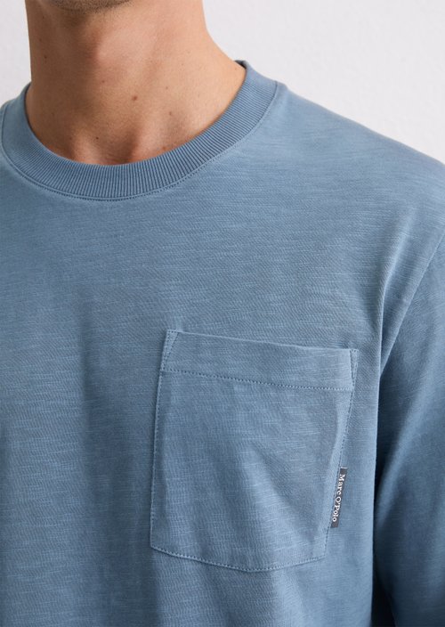 DfC Longsleeve regular — Stormy Blue