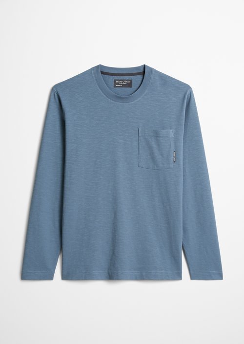 DfC Longsleeve regular — Stormy Blue