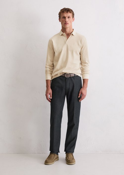 Longsleeve regular — Grey Silk