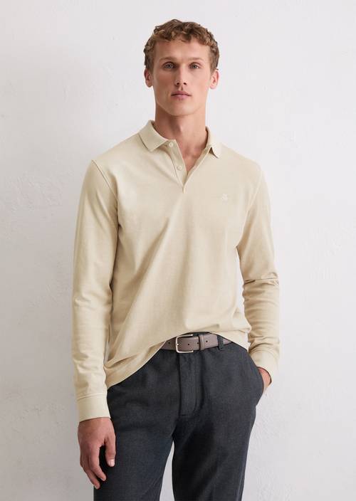 Longsleeve regular Grey Silk in Frontalansicht
