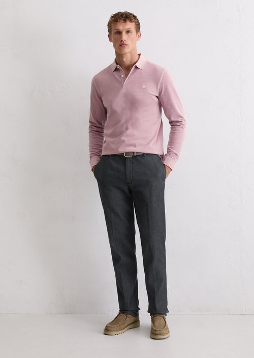 Longsleeve regular — Violet Mauve