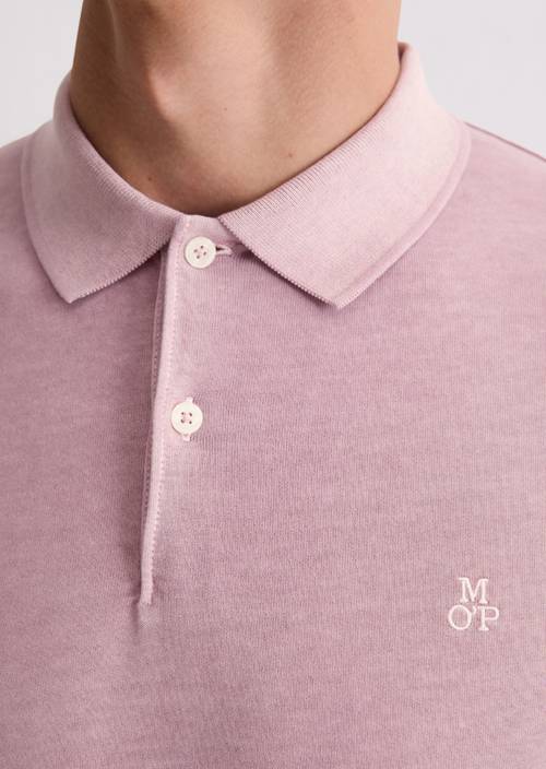 Longsleeve regular Violet Mauve in Detailansicht