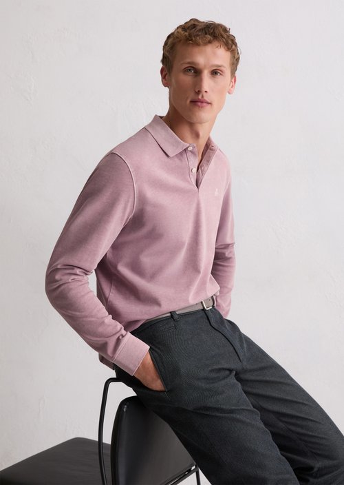 Longsleeve regular — Violet Mauve