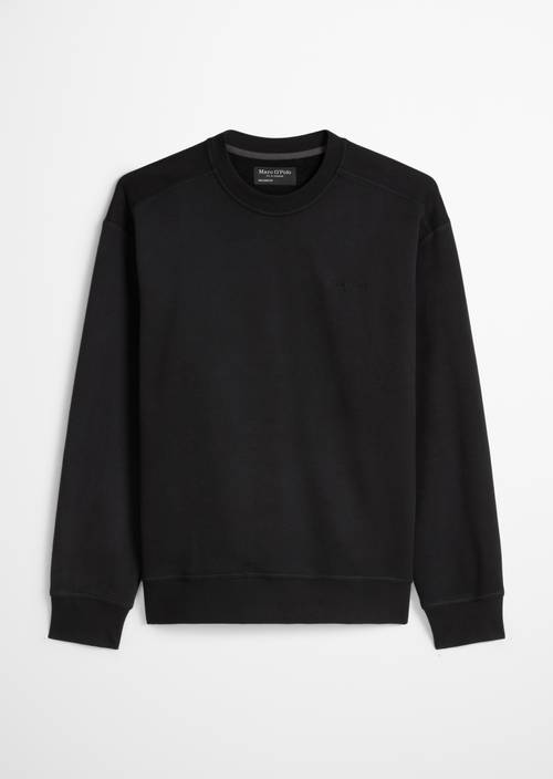 Sweat-shirt ample Black en vue isolée sans mannequin