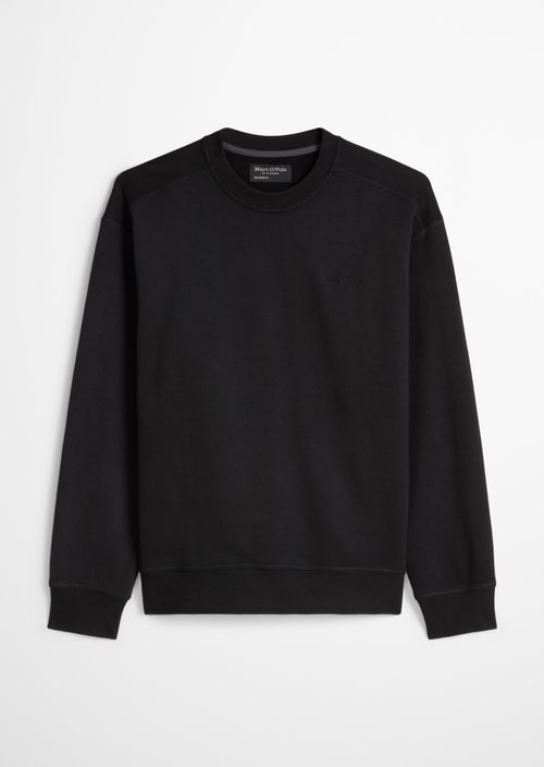 Relaxed-fit sweatshirt — Black