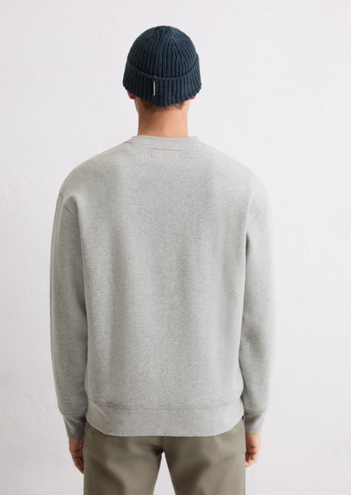 DfC Sweatshirt relaxed — Cloudy Grey Melange (alternate view)
